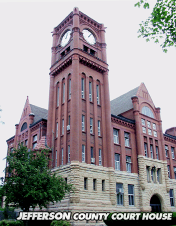 Jefferson County Courthouse, SW Clock Tower