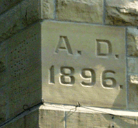 Marion County Courthouse - Cornerstone