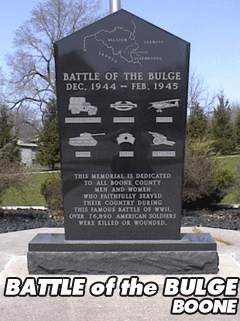 Battle of the Bulge Memorial -Boone, Iowa